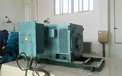鹰潭某水电站工程主水泵使用我公司高压电机一年质保